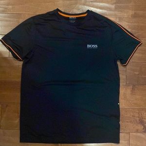 Tech fabric workout shirt